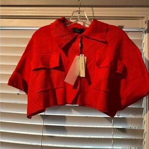 Iccon Orange Cropped Jacket